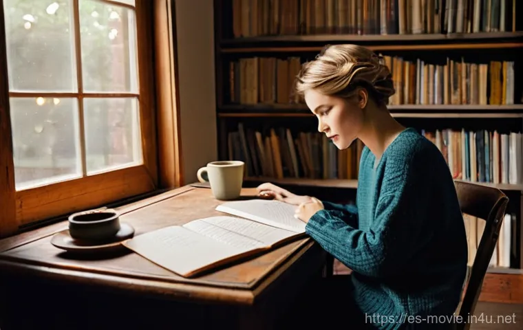 영화 제작 프로세스 체크리스트 - **Prompt 1: The Creative Spark of Scriptwriting**
    "A young, inspired female screenwriter in her ...